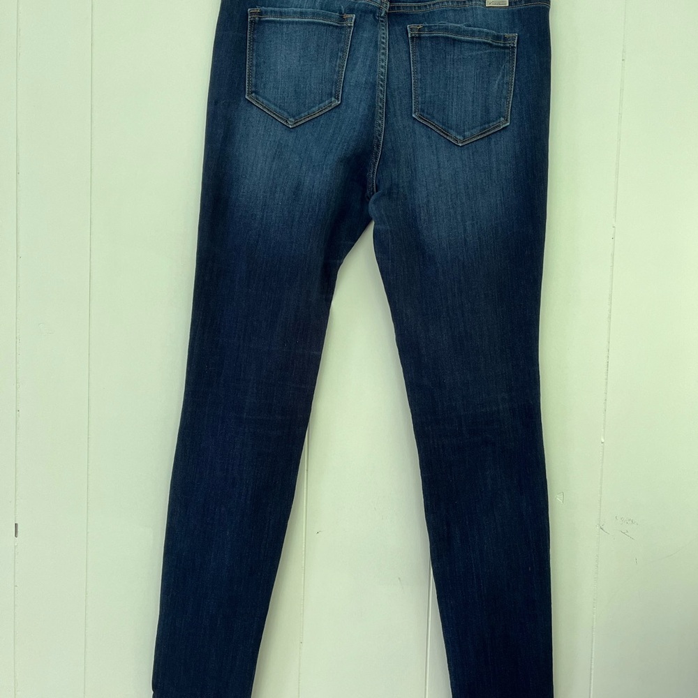 KanCan Curvy Dark Wash Curvy Denim Jeans Estillo Size 13/30 - Picture 9 of 16